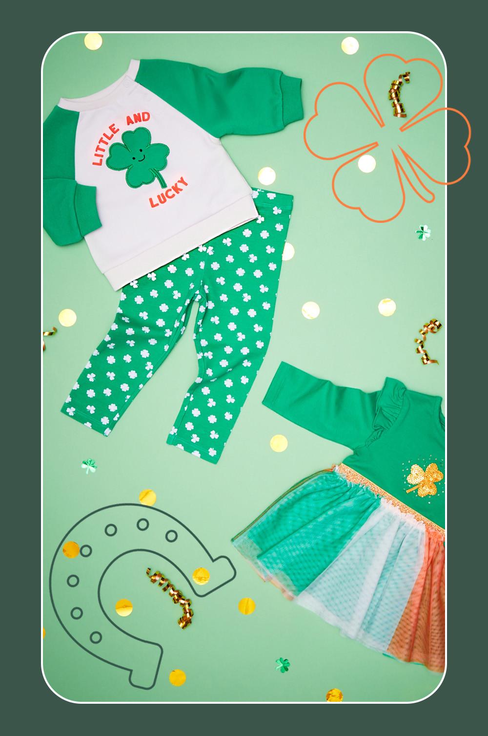 St patrick's day toddler cheap girl shirts